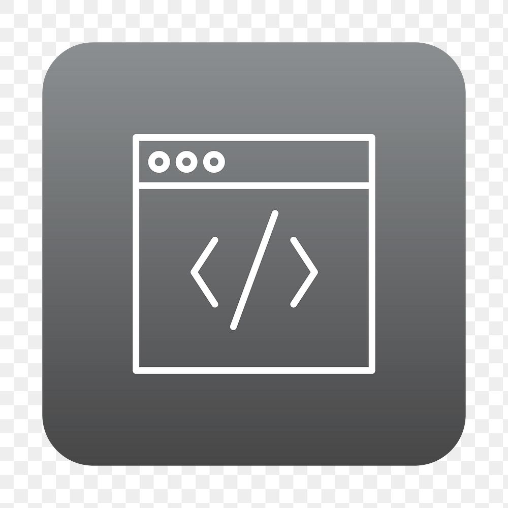 PNG website layout icon transparent background