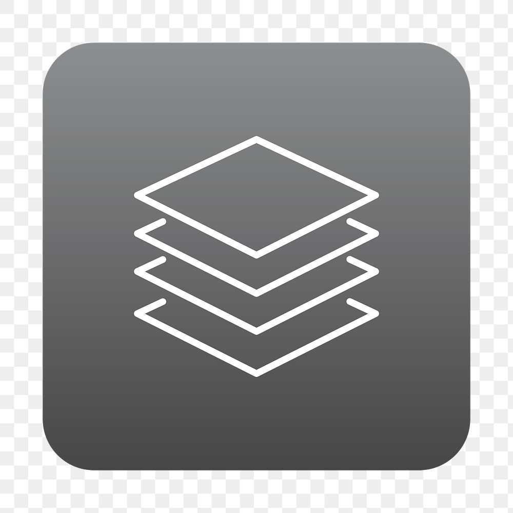 PNG  stacked papers icon transparent background