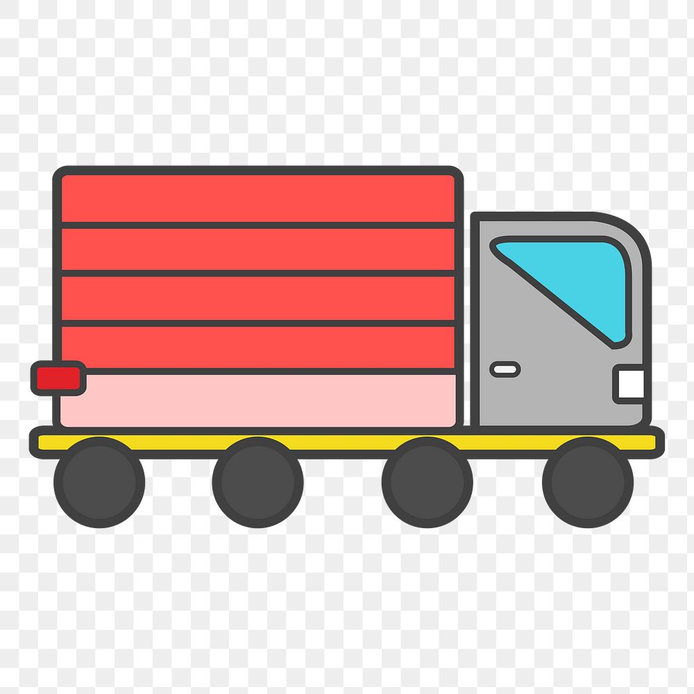 Transportation png illustration, transparent background