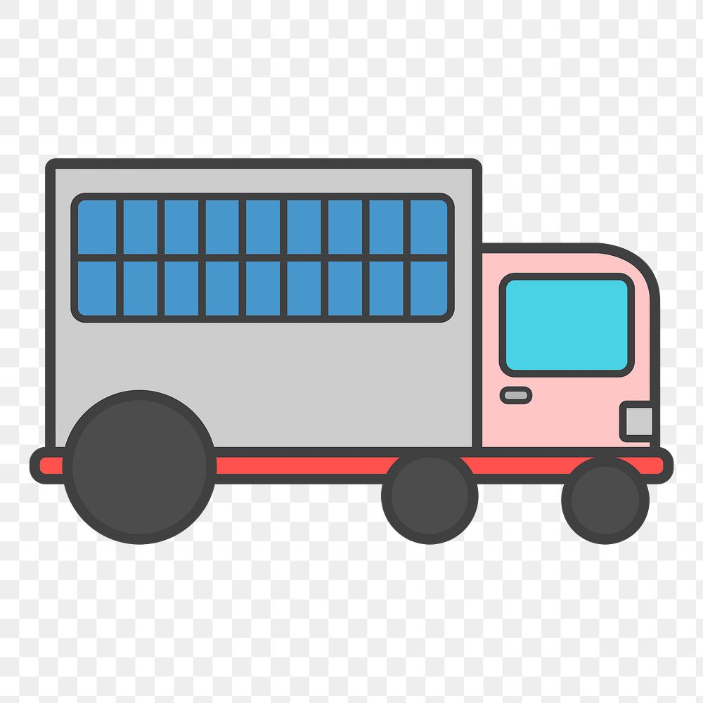 Transportation png illustration, transparent background