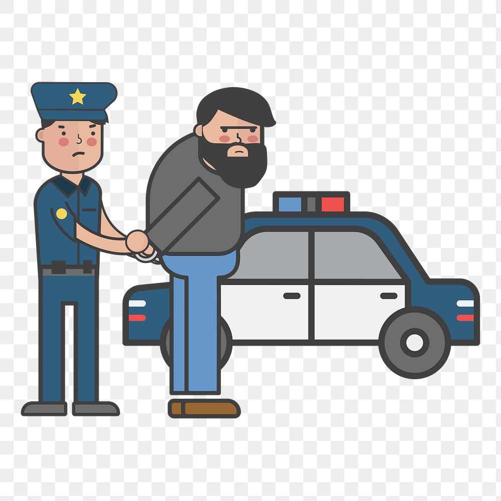 Policeman png illustration, transparent background