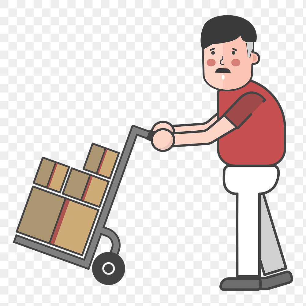 Logistics png illustration, transparent background