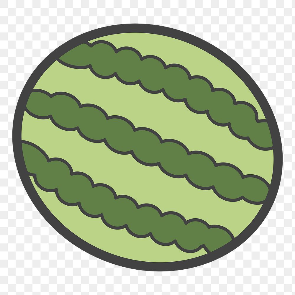 PNG fruit icon illustration sticker, transparent background