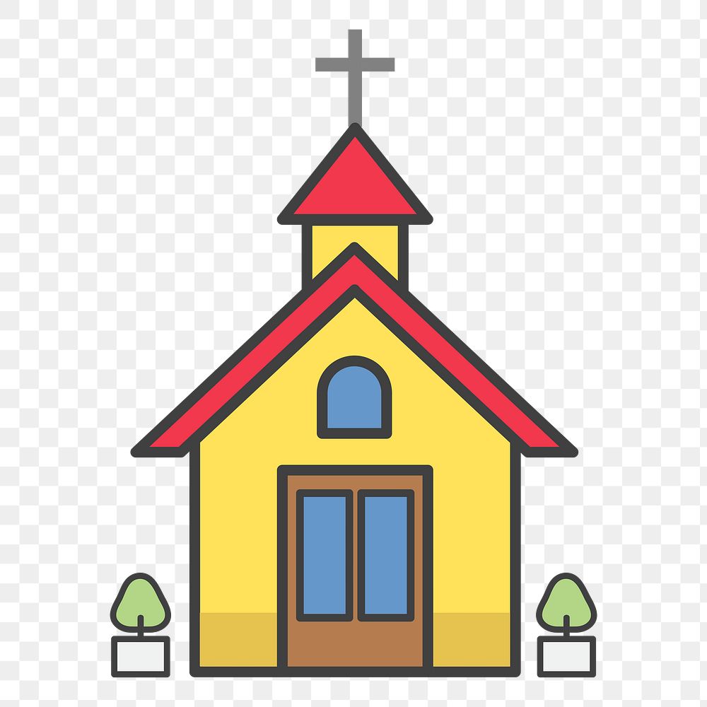 Church png illustration, transparent background