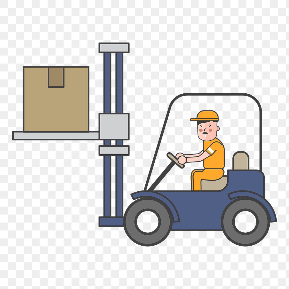 Logistics png illustration, transparent background