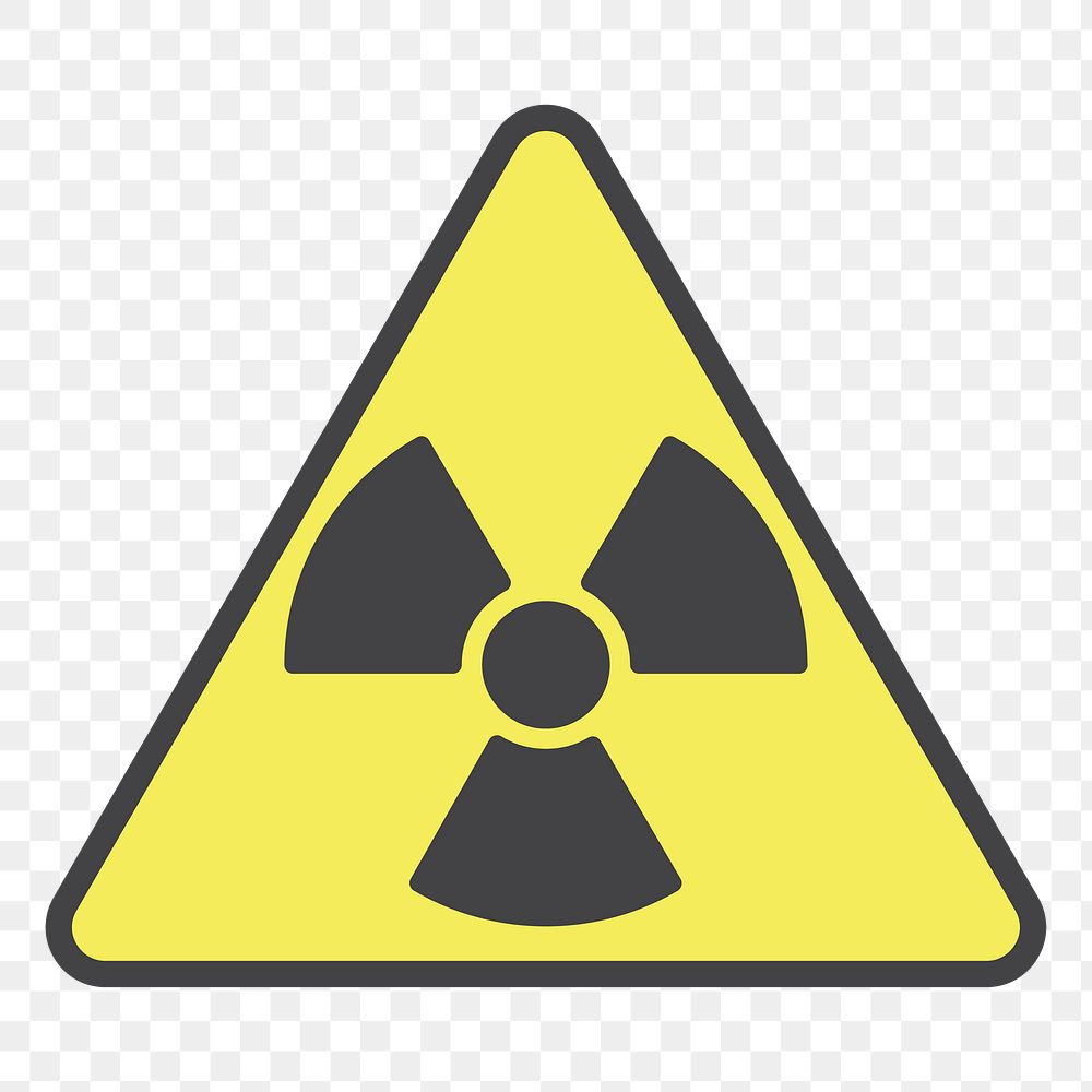 PNG Hazard icon illustration sticker, transparent background
