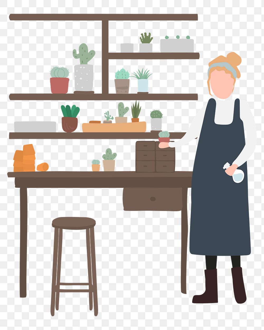 People png illustration, transparent background