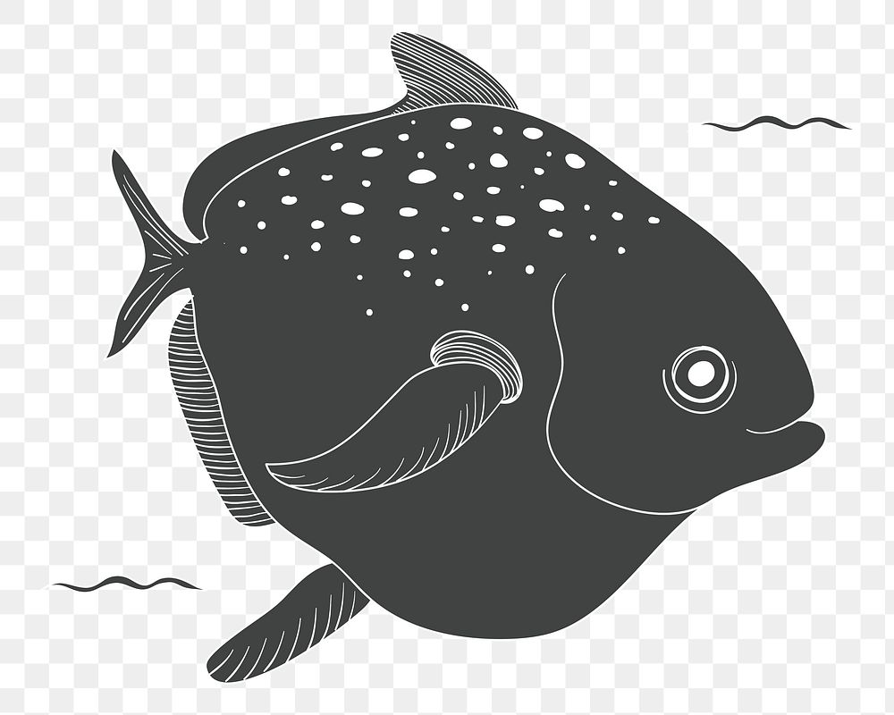 Fish png illustration, transparent background