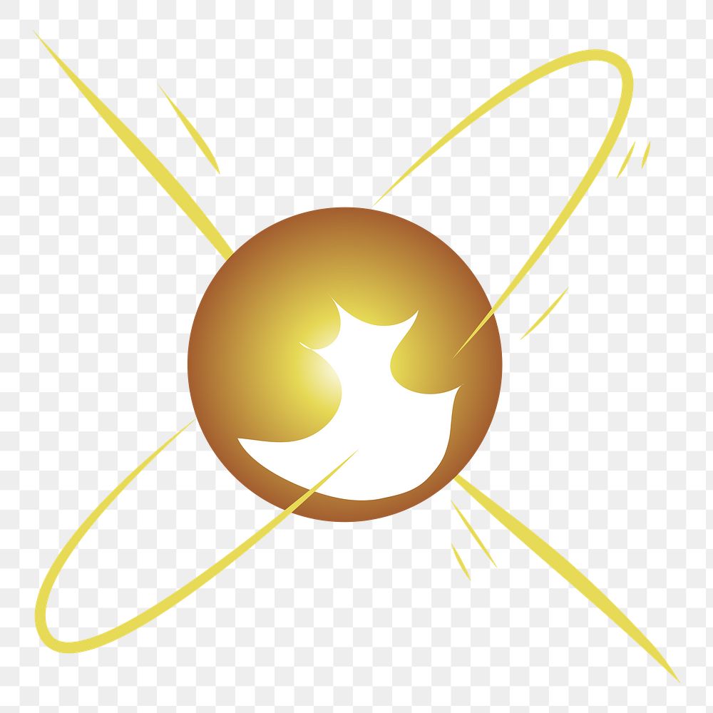  Png comic planet blast sticker, transparent background