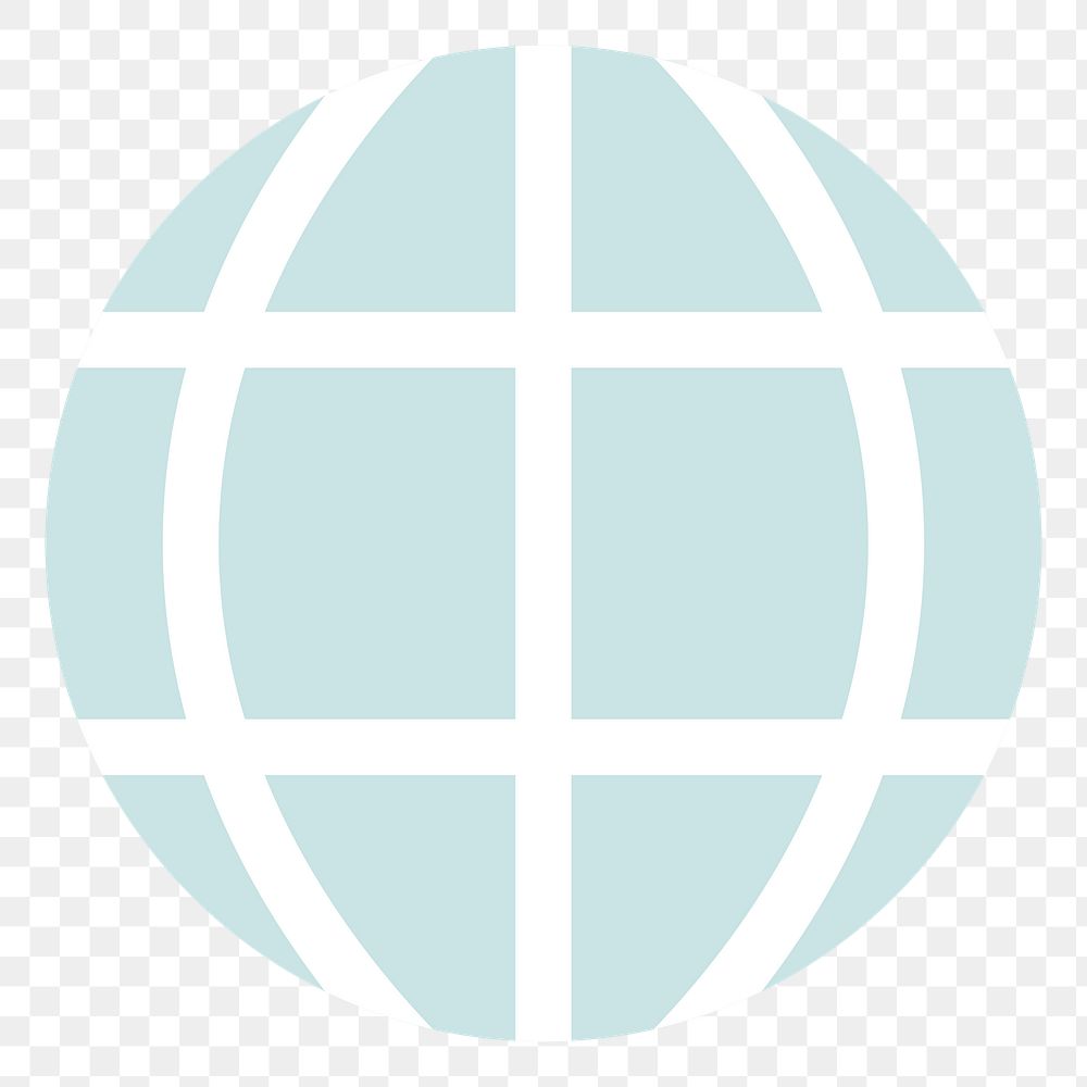 PNG global icon illustration sticker, transparent background