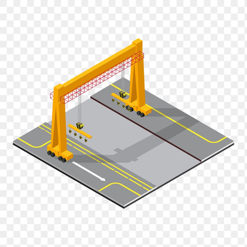Png logistics business equipment illustration, transparent background