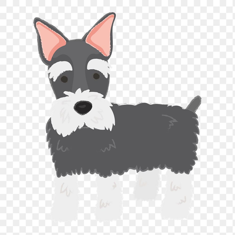 Png Scottish Terrier dog  sticker, transparent background
