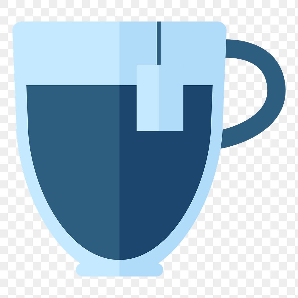 Cup of tea  png, transparent background