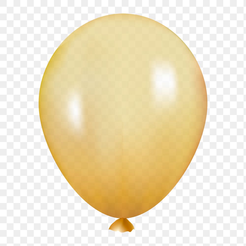Balloon png, transparent background
