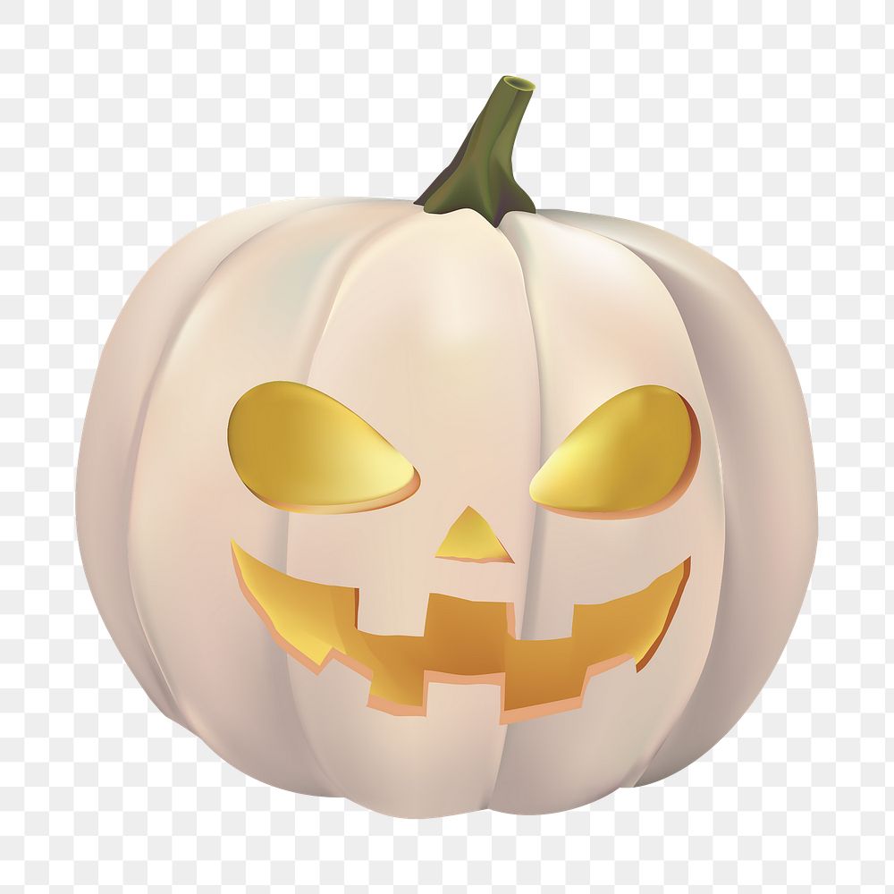 Halloween pumpkin png, transparent background
