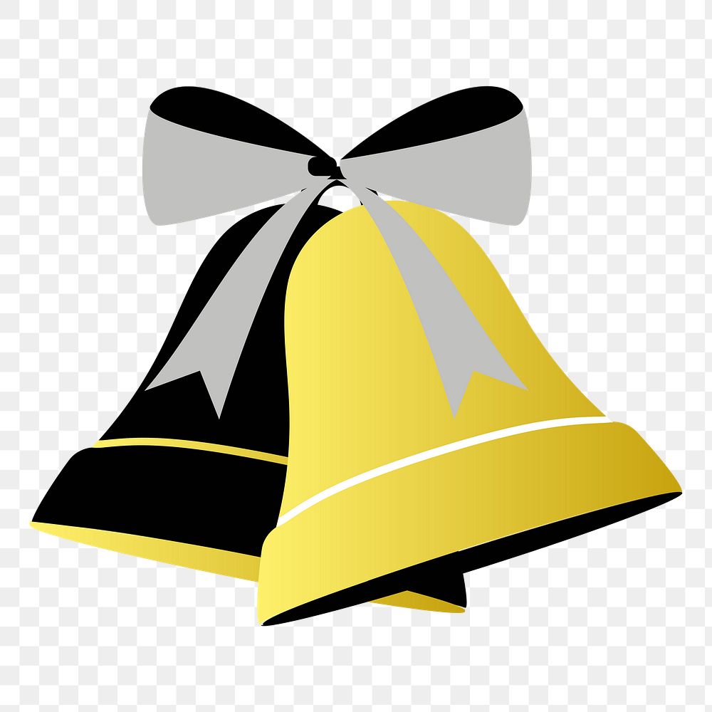 PNG bell icon illustration sticker, transparent background