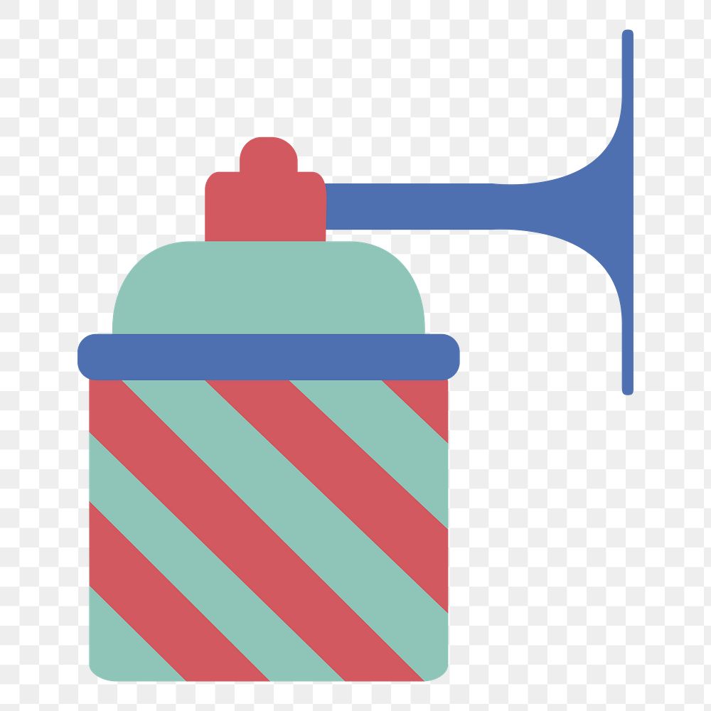 PNG horn icon illustration sticker, transparent background