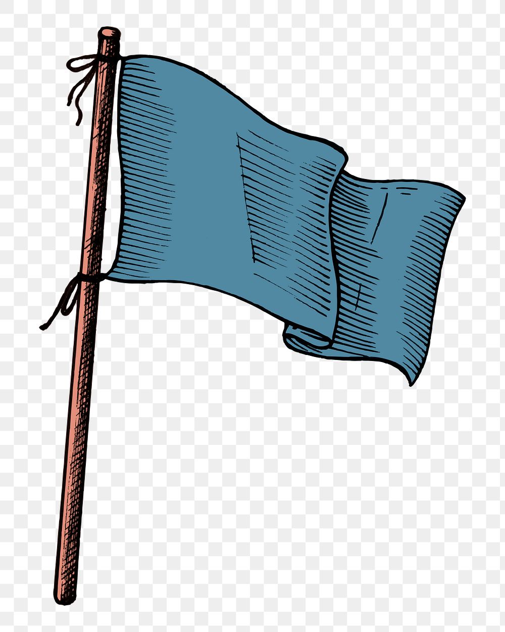 Flag png illustration, transparent background