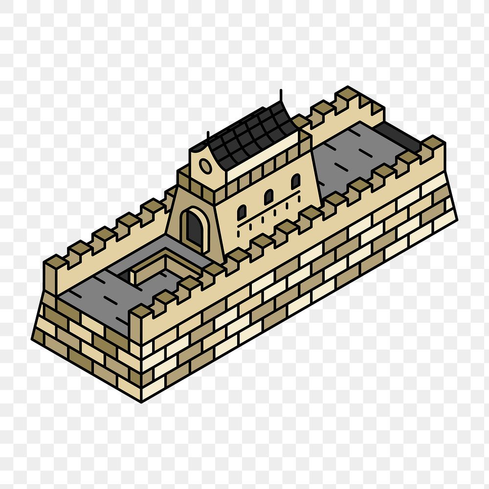 Png Great Wall of China illustration, transparent background