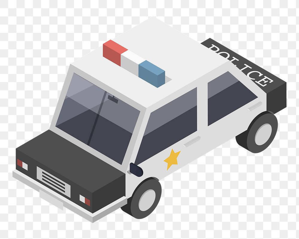 Car 3D png illustration, transparent background