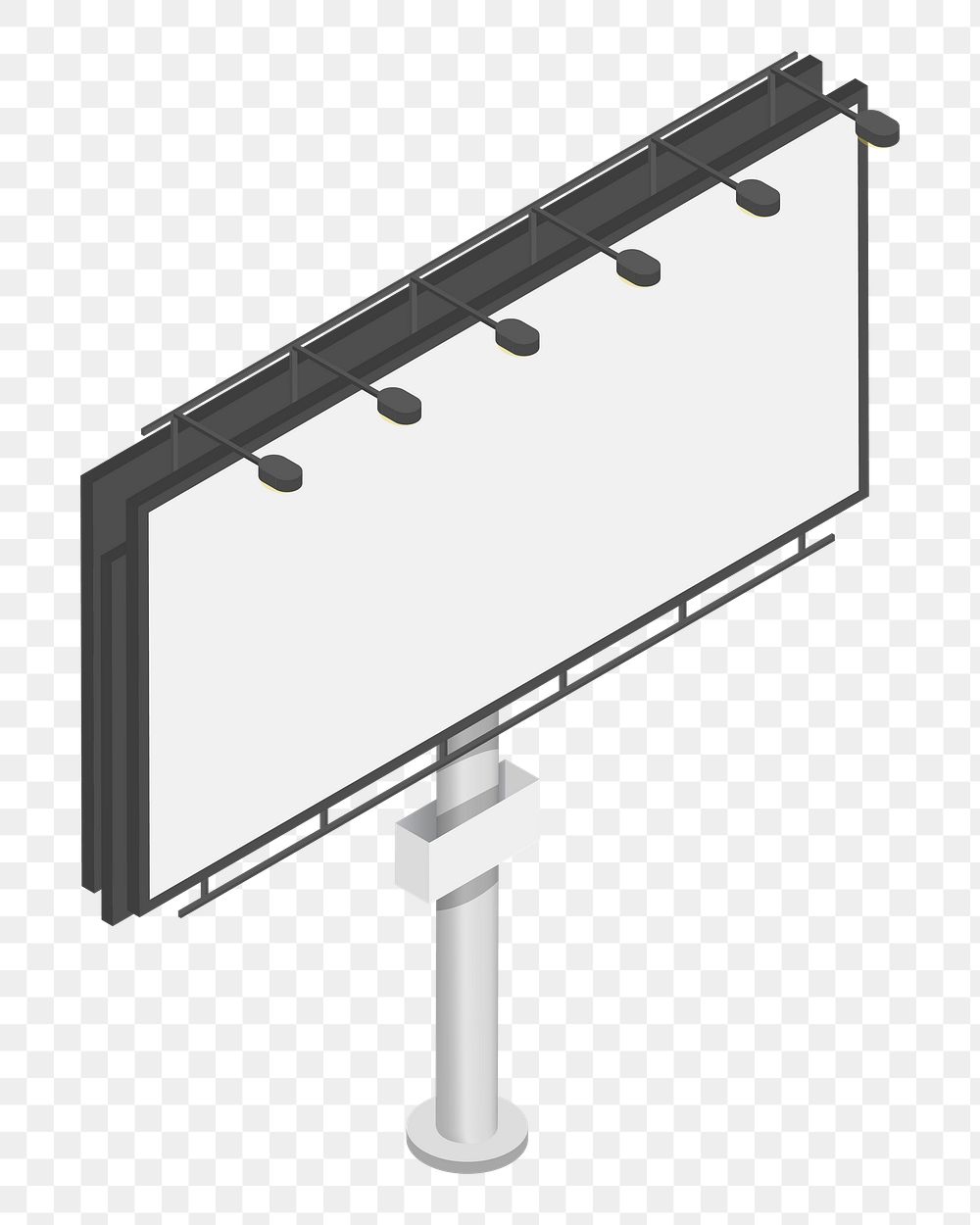 Billboard png illustration, transparent background