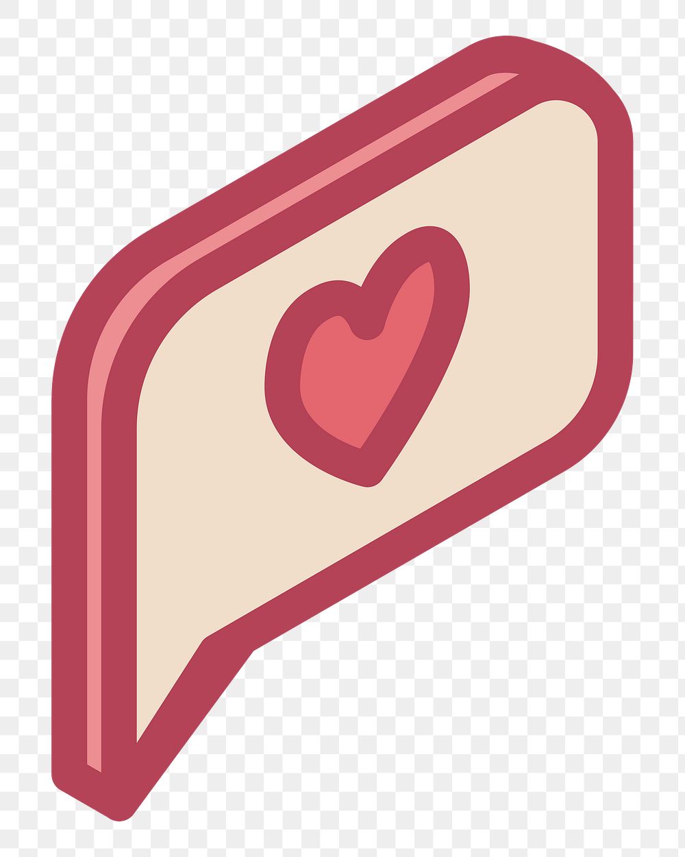 PNG valentine's icons illustration sticker, transparent background