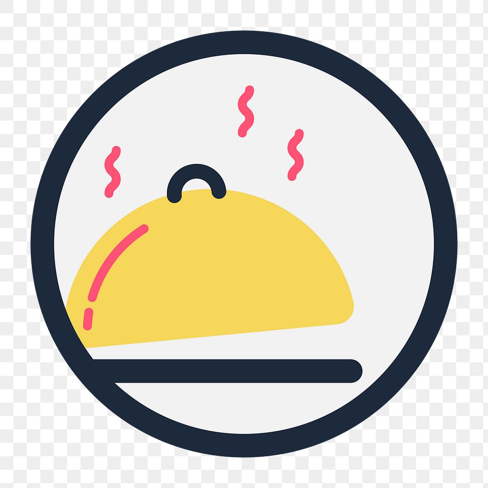 Cooked food png sticker, transparent background