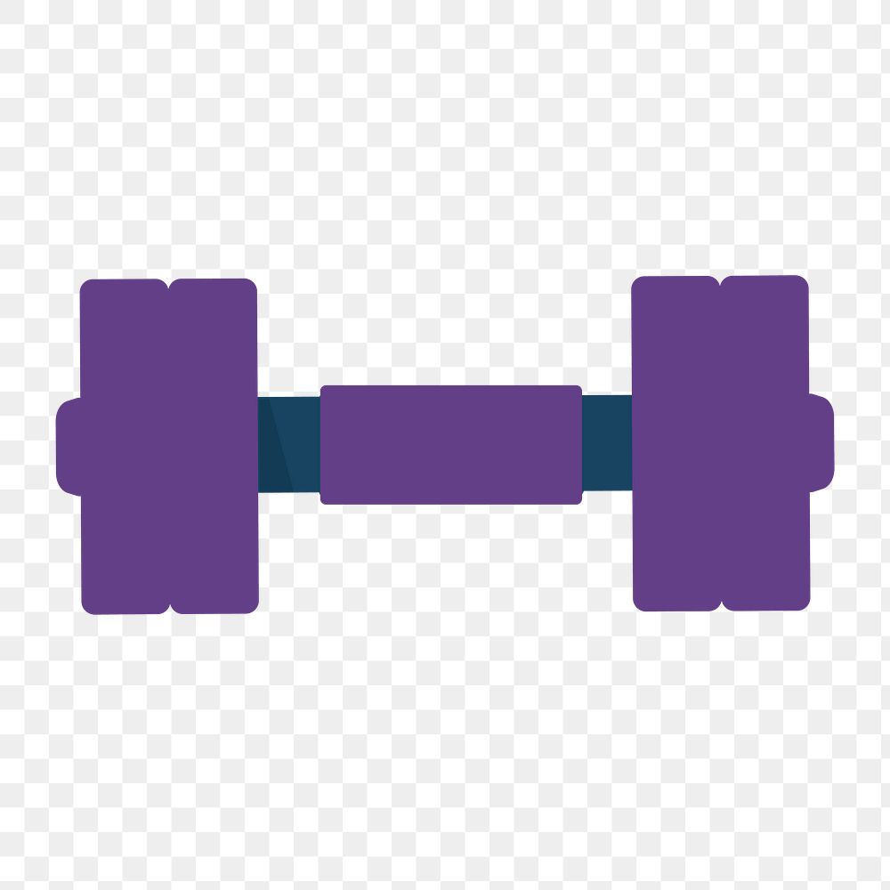 Dumbbell icon png transparent background 