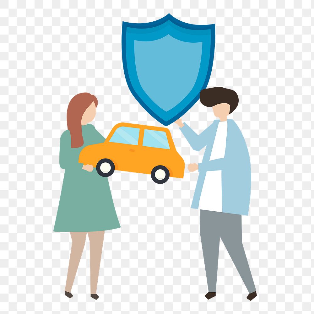 Car insurance  png illustration, transparent background