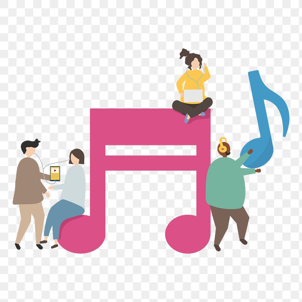Music png illustration, transparent background