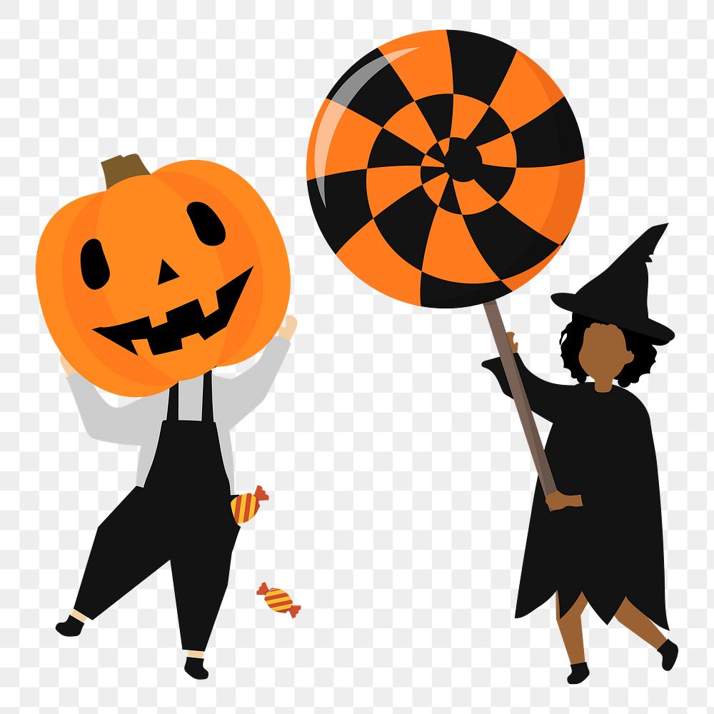 Halloween png illustration, transparent background