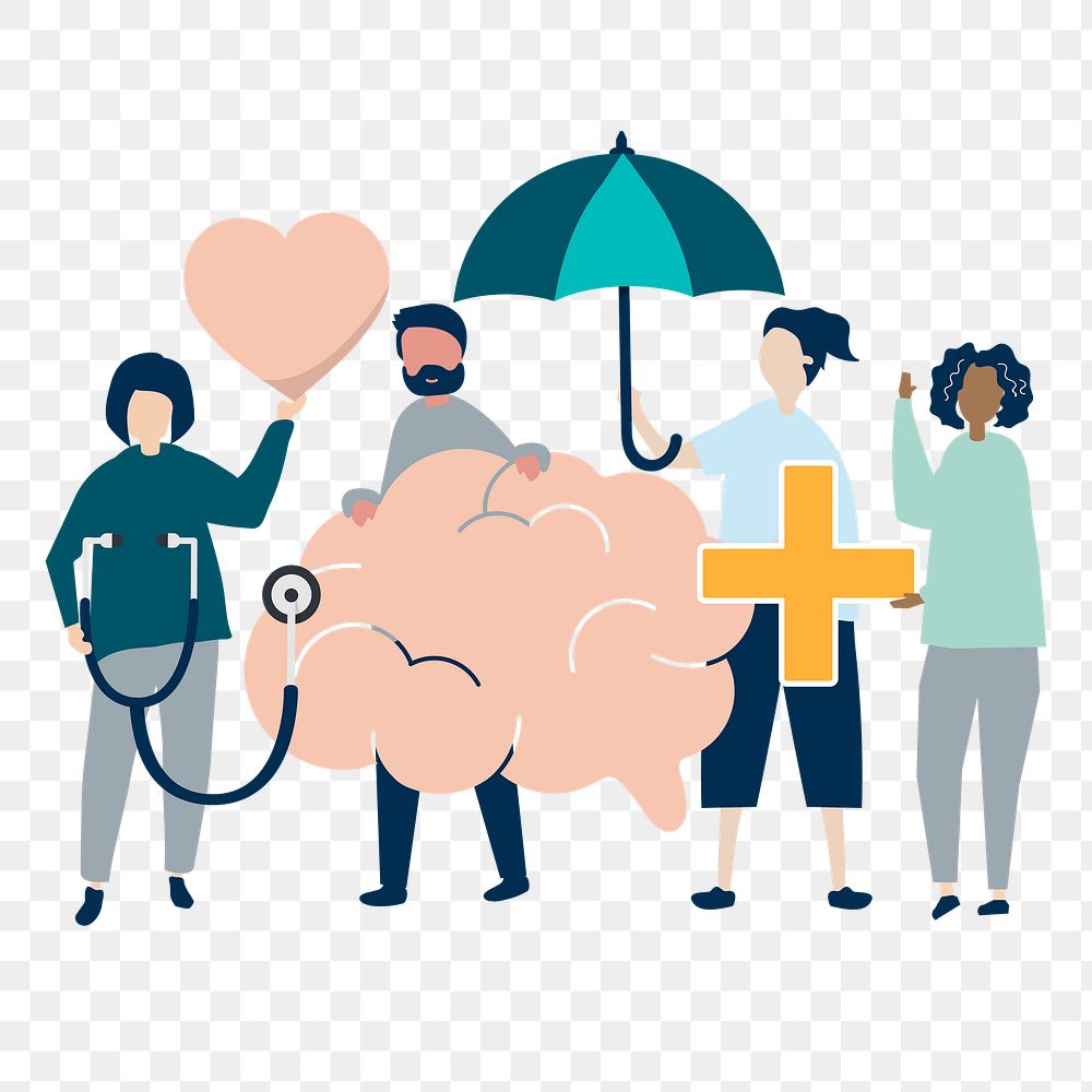 Health insurance png illustration, transparent background