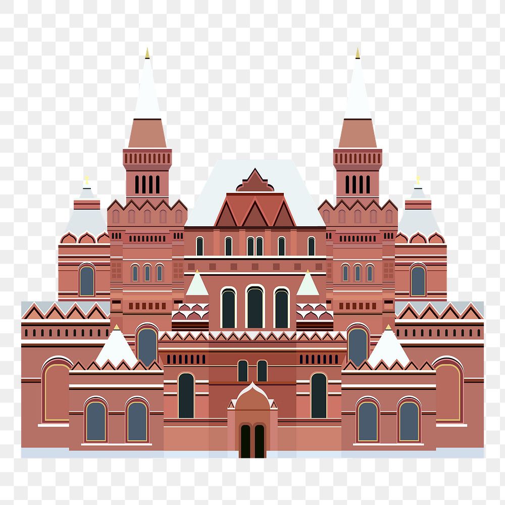 The State Historical Museum of Russia png illustration, transparent background
