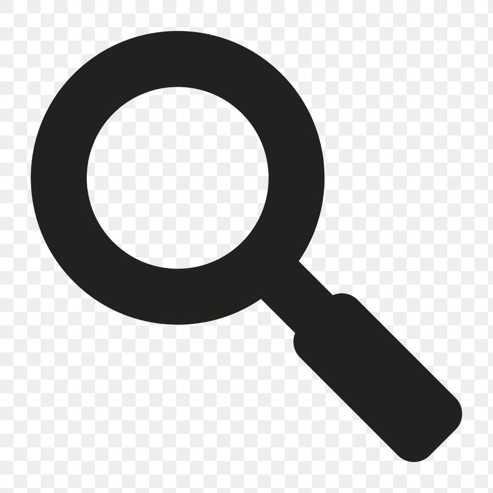Search icon png,  transparent background 
