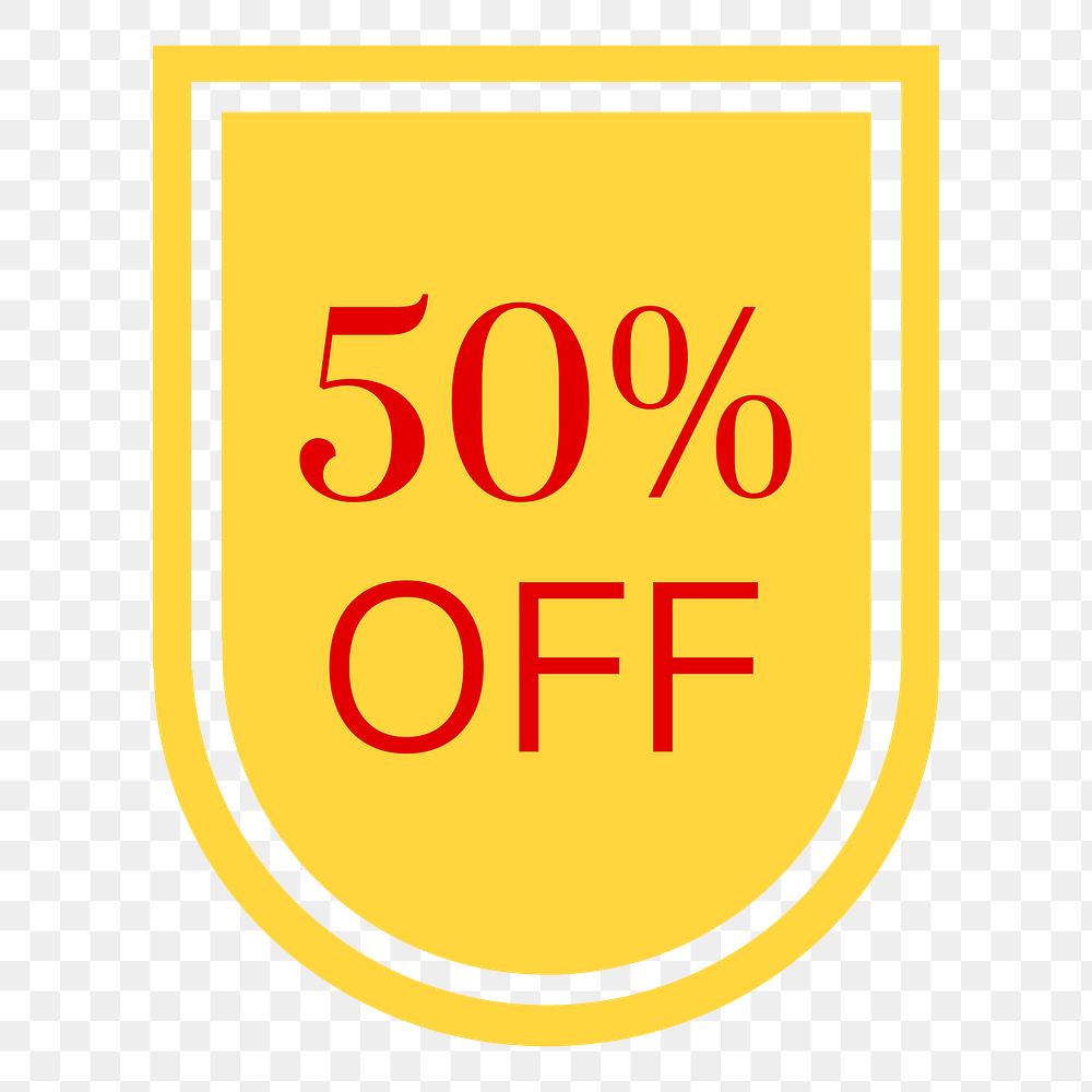 Sale  png badge, transparent background