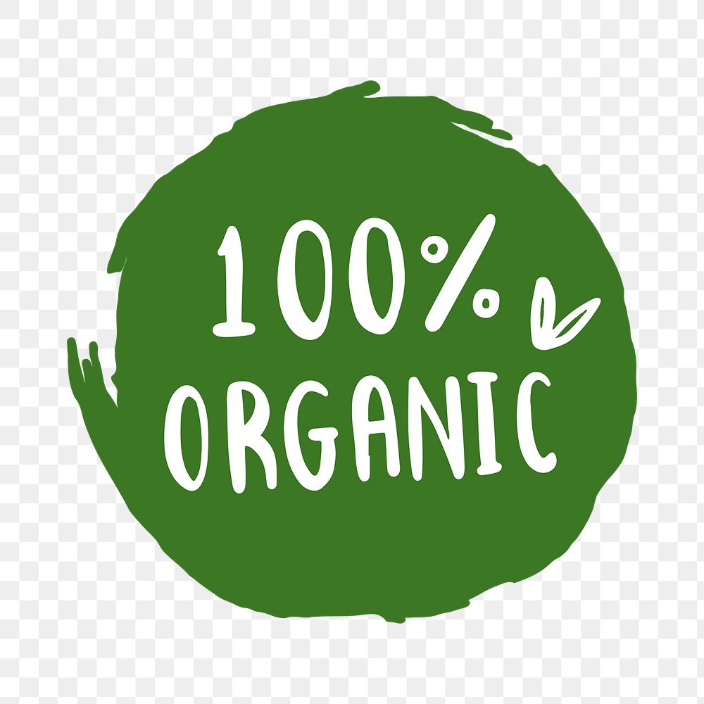 Organic png sticker, transparent background