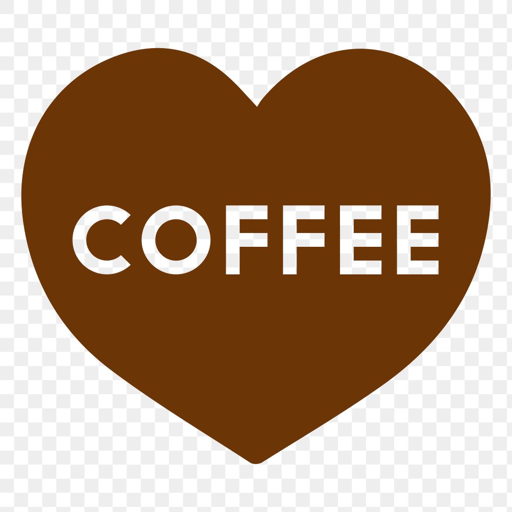 Coffee png sticker, transparent background