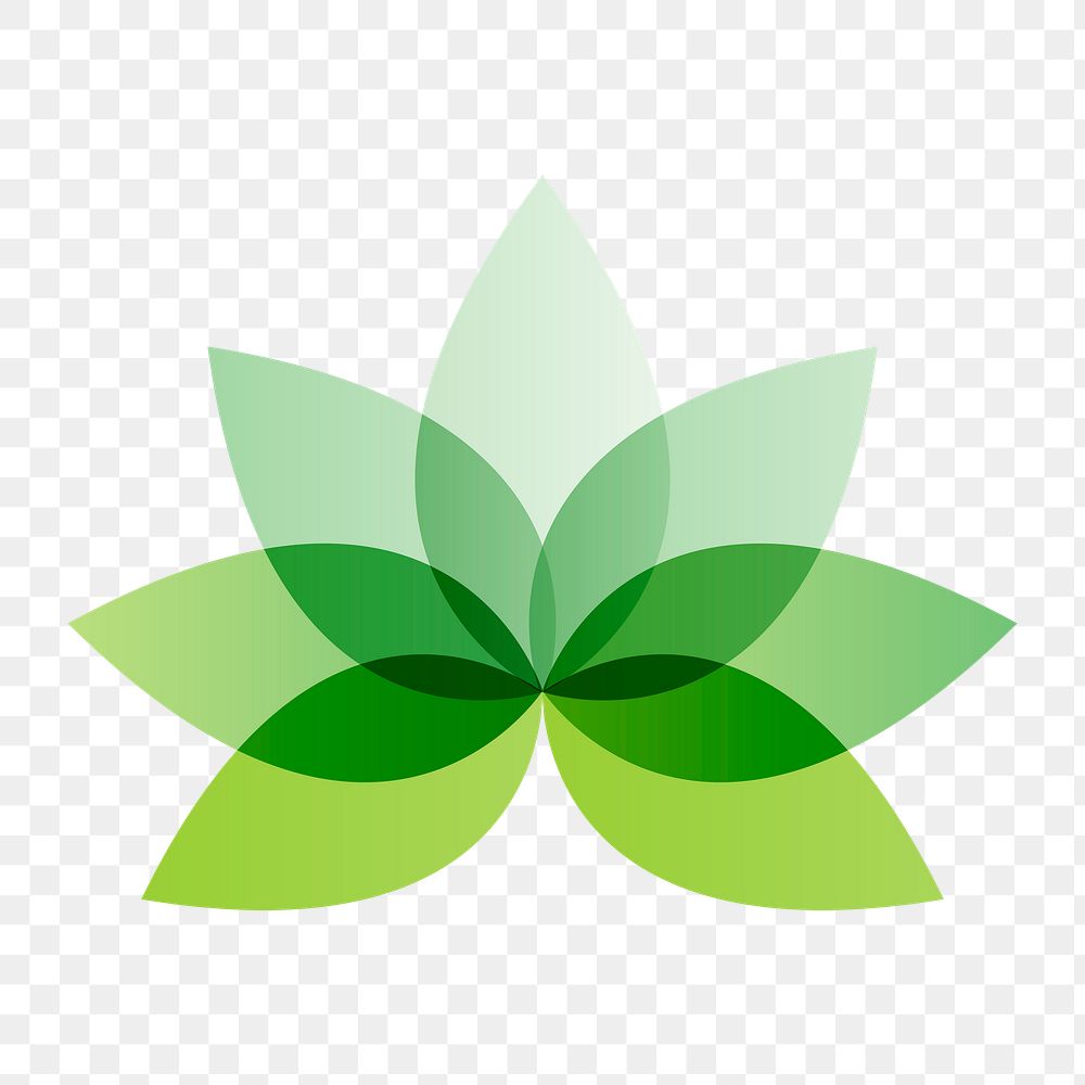Plant symbol icon png, environmental conservation illustration on  transparent background 