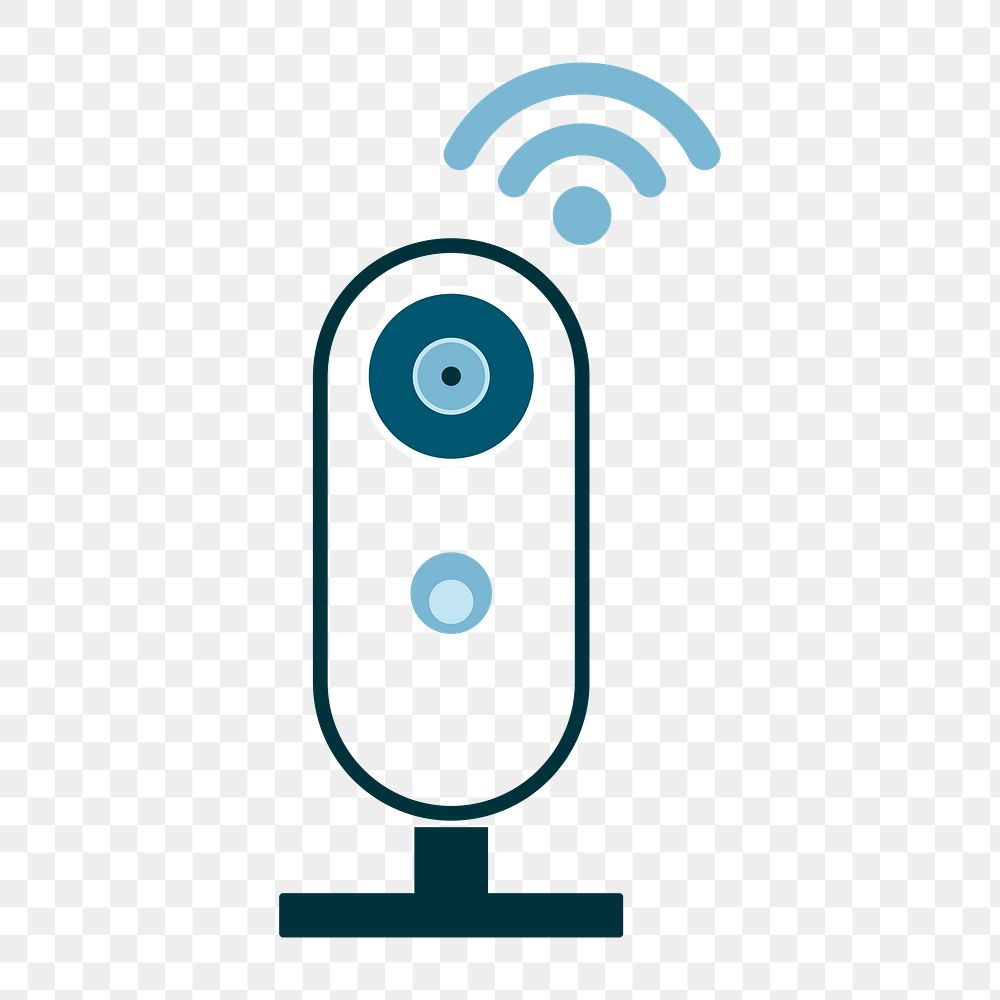 CCTV control icon png,  transparent background 