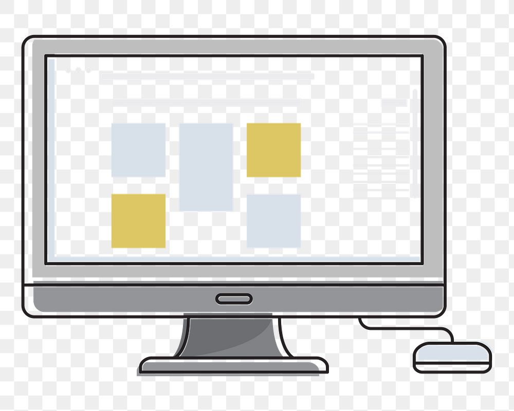 Computer png illustration, transparent background