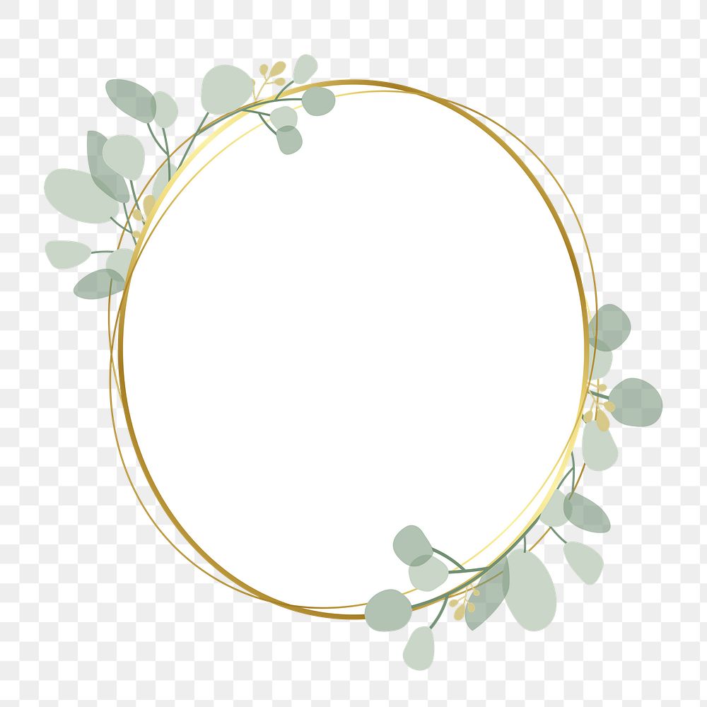 Aesthetic leaf png badge, transparent background