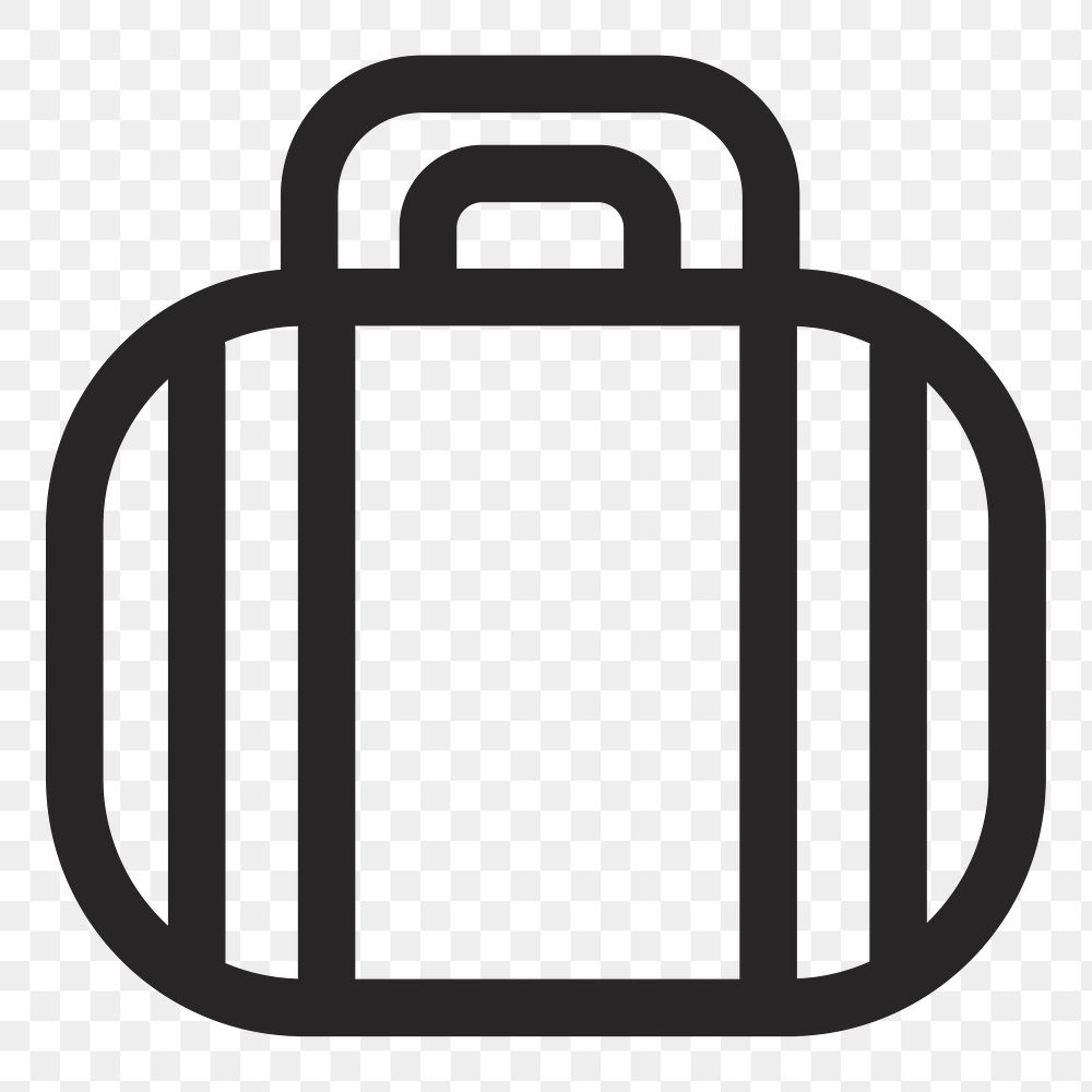 Briefcase   png icon, transparent background