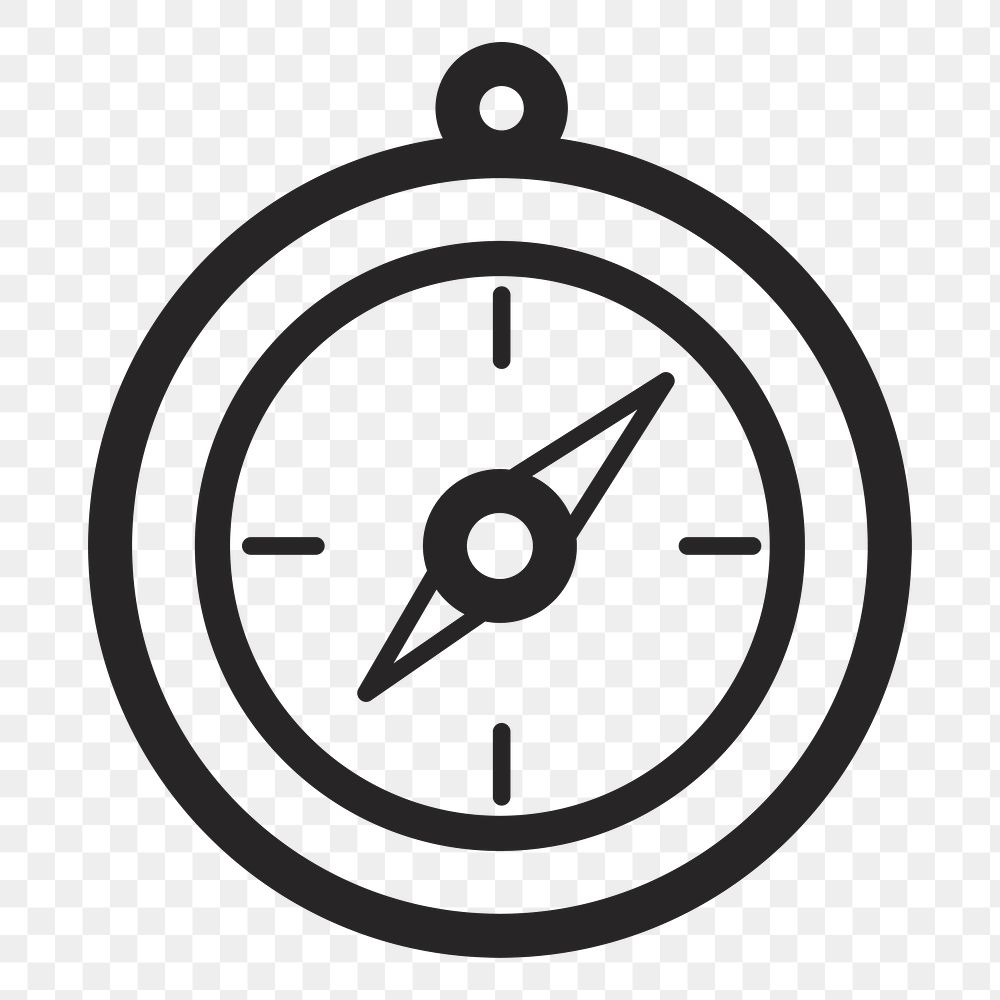Compass   png icon, transparent background
