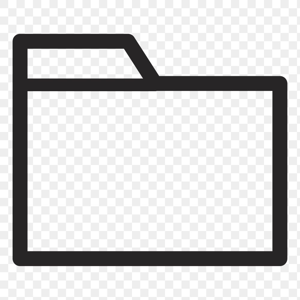 Folder   png icon, transparent background