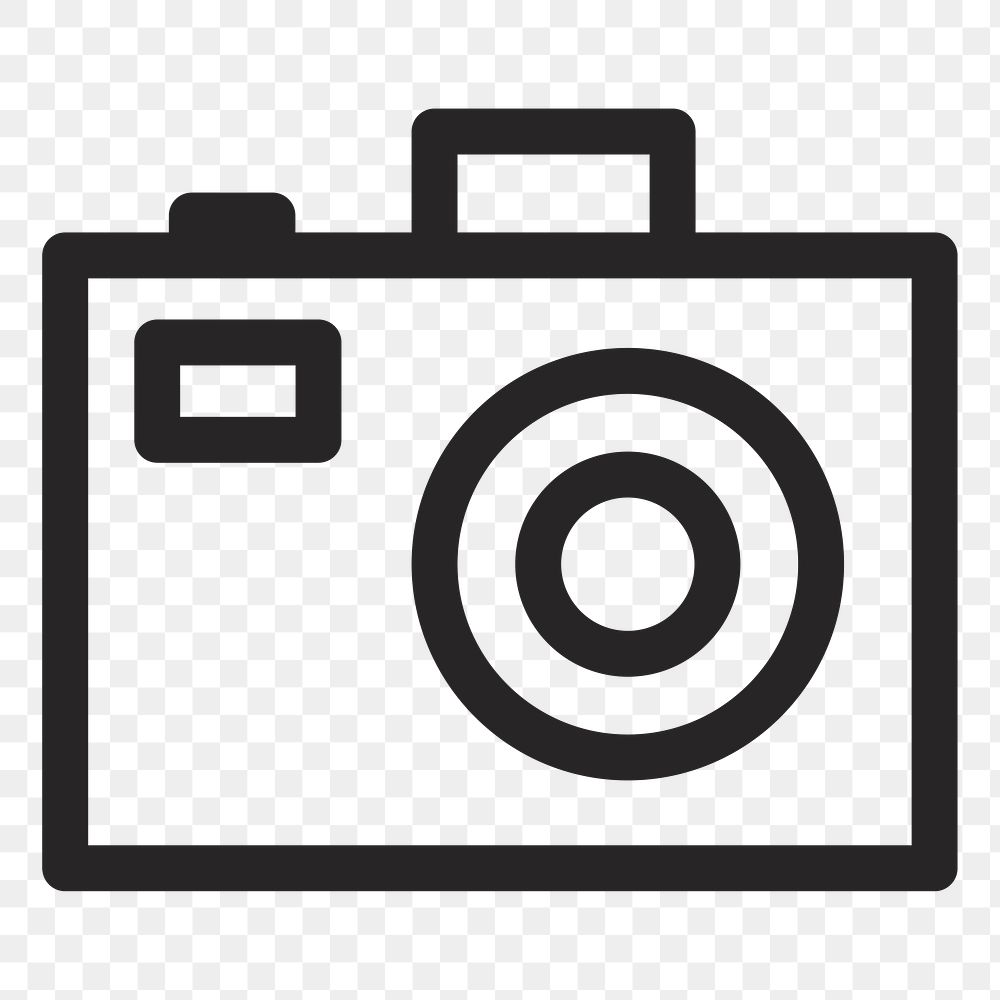 Camera   png icon, transparent background