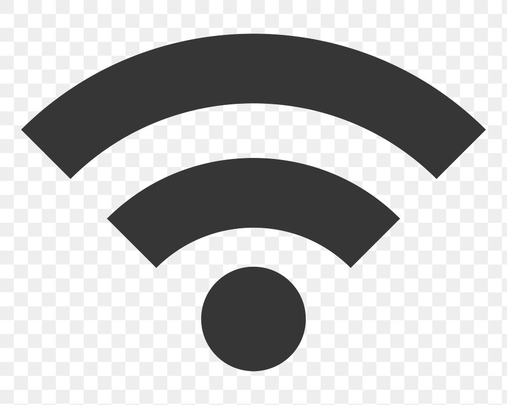 Wireless connection   png icon, transparent background