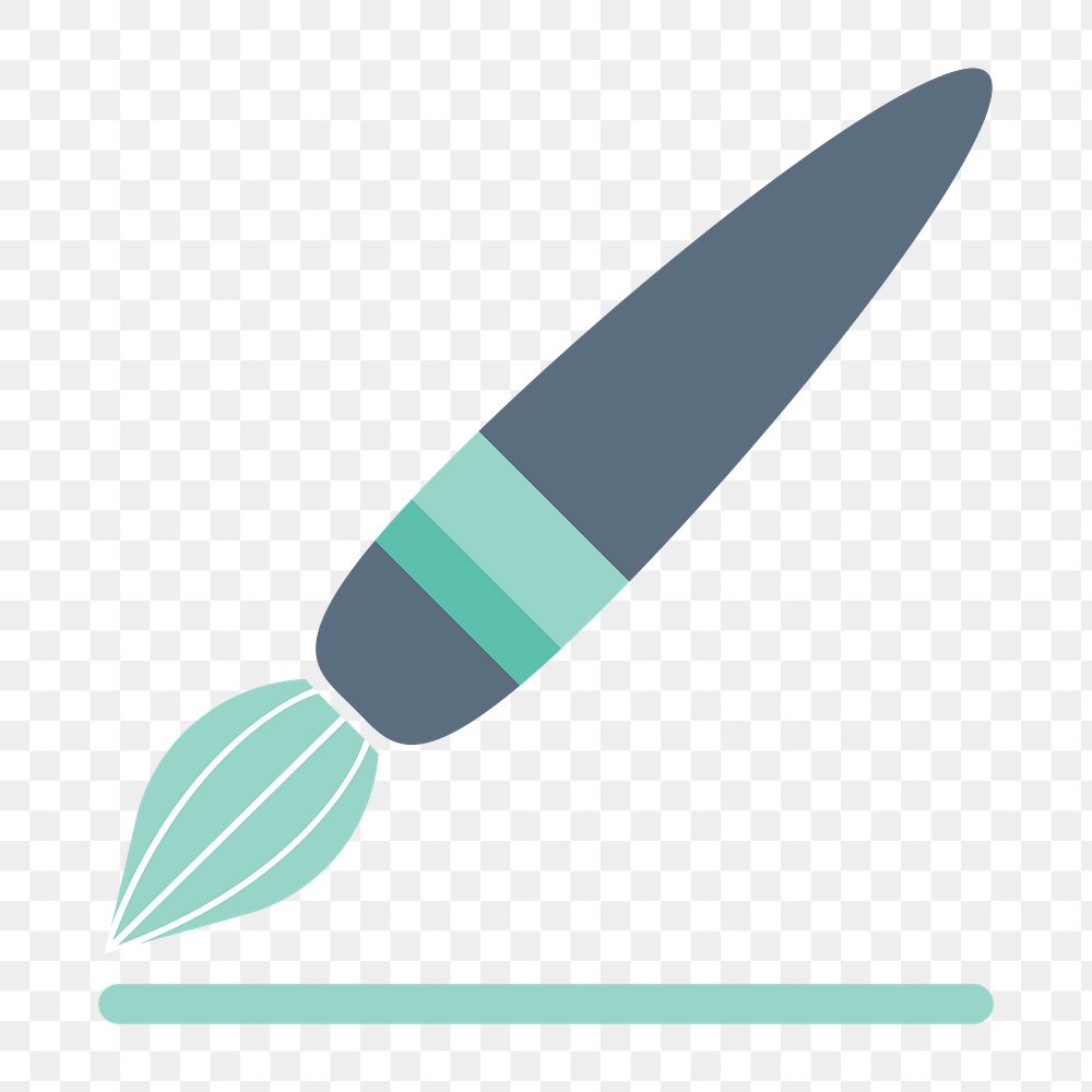 Fountain pen icon png, transparent background