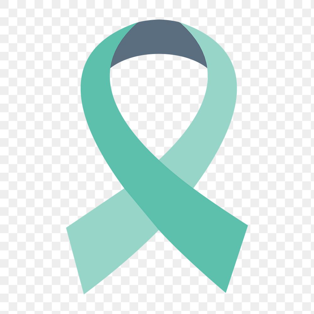 Ribbon awareness icon png support icon,  transparent background 
