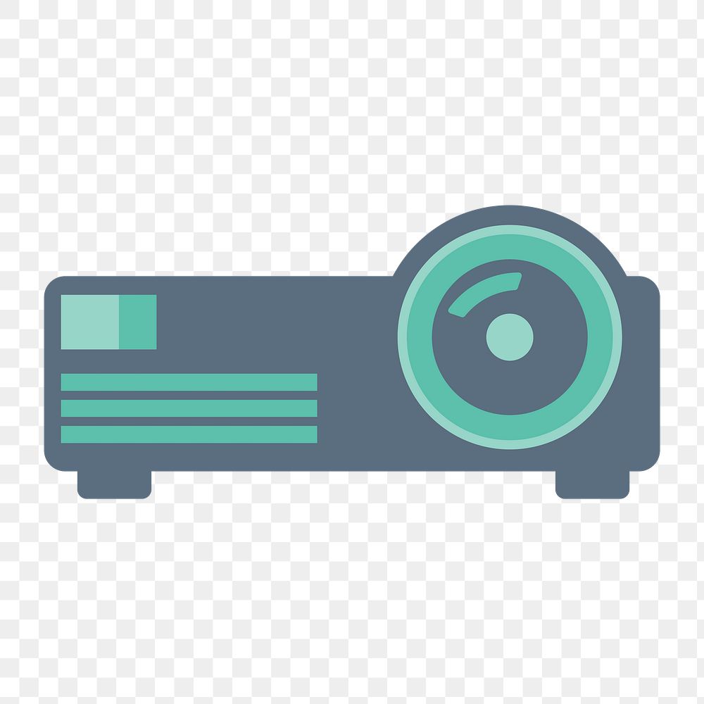 Projector icon png,  transparent background 