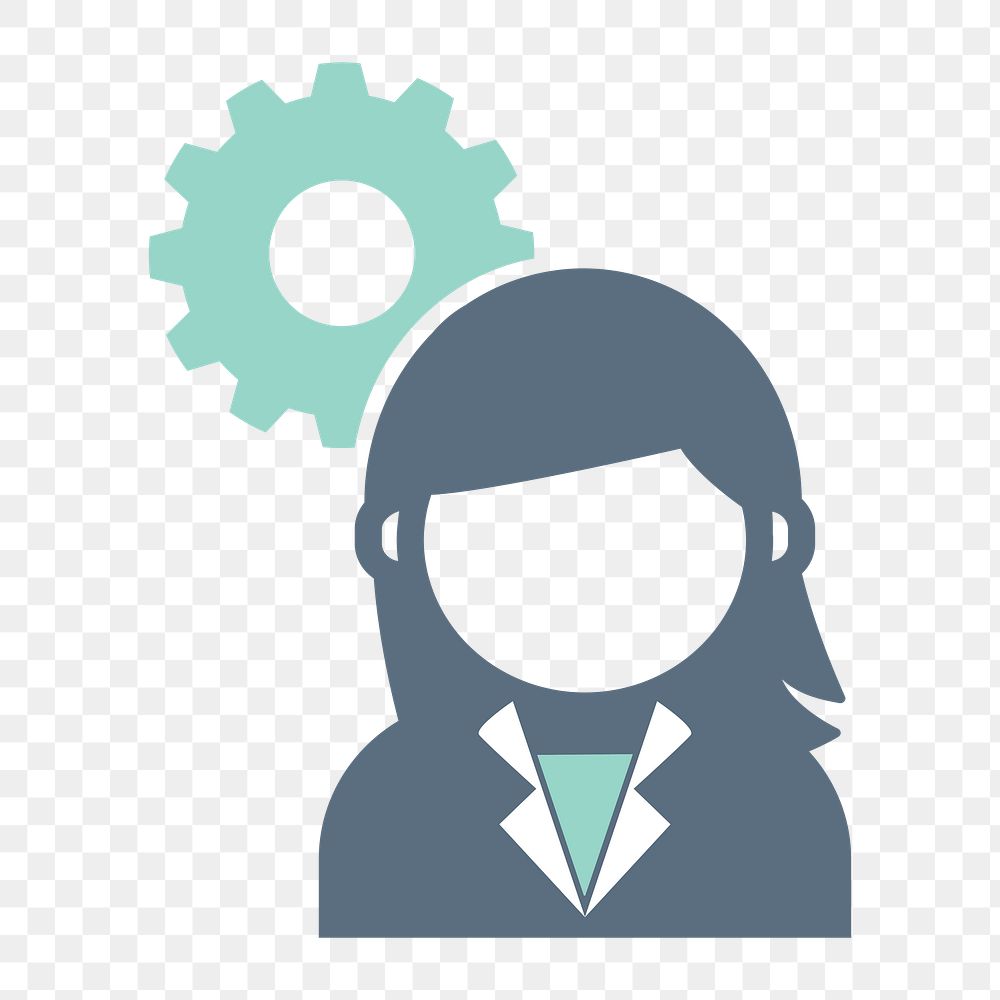 Customer service icon png,  transparent background 